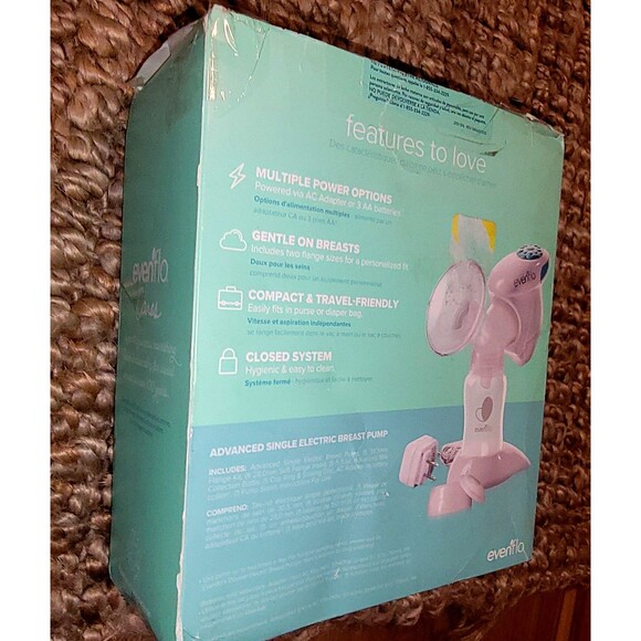 EVENFLO ADVANCED SINGLE ELECTRIC BREAST PUMP Occasional Use Pumping *NEW in box - Picture 3 of 12